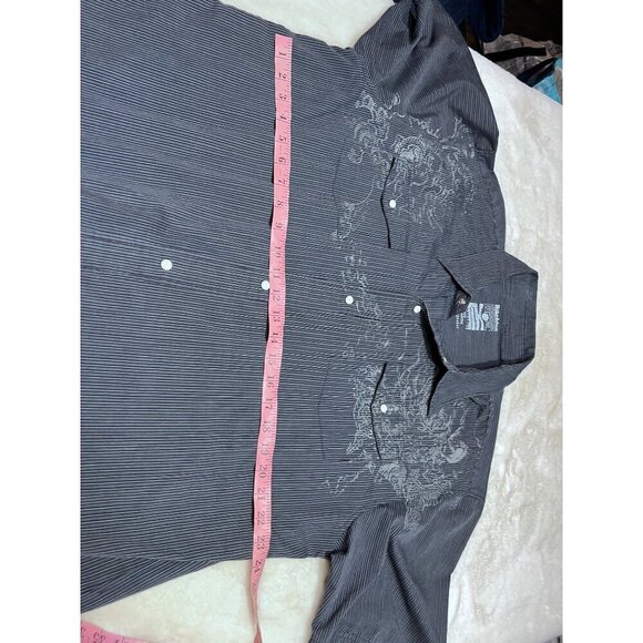 Machine front shape dragon shirt mens size XXL - Picture 4 of 5